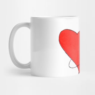 Heart Giraffe Mug